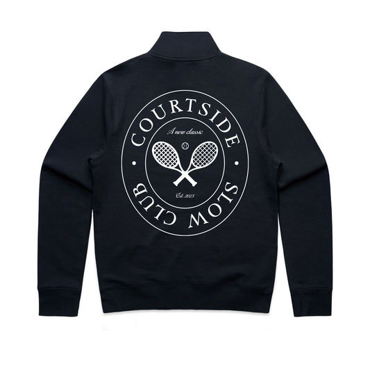 HALF ZIP CREW