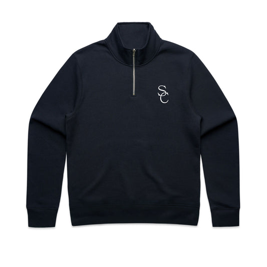 HALF ZIP CREW